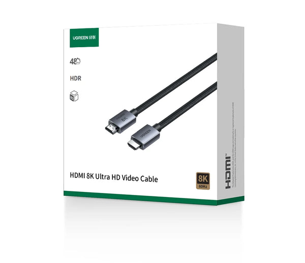 UGREEN HDMI to HDMI Cable 4K/60Hz, High-Speed 48Gbps, HDCP 2.3, Dolby Vision Compatible